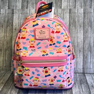 Loungefly Mr. Potato Head Pink KidBackpack